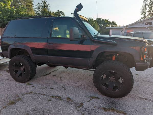 99 Chevy Tahoe Mud Truck for Sale - (FL)